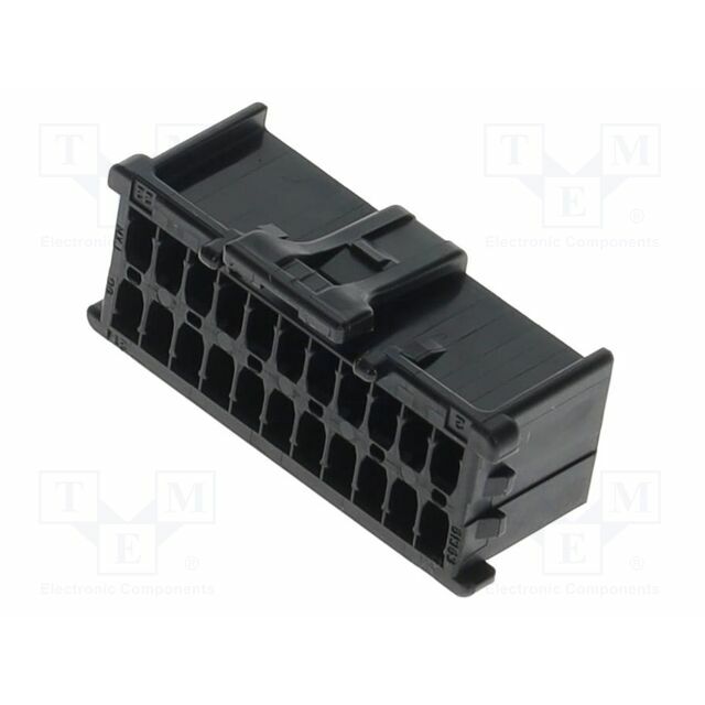 MOLEX Connector: wire-board; straight; crimped |
