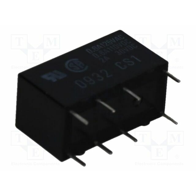 OMRON Relay: electromagnetic; Ucoil: 24VDC; DPDT