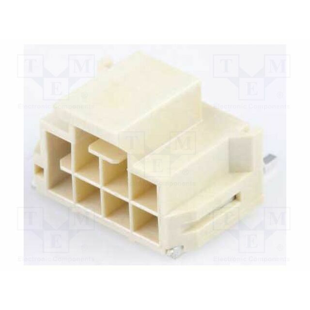 MOLEX Connector: wire-board; PIN: 8; Inom: