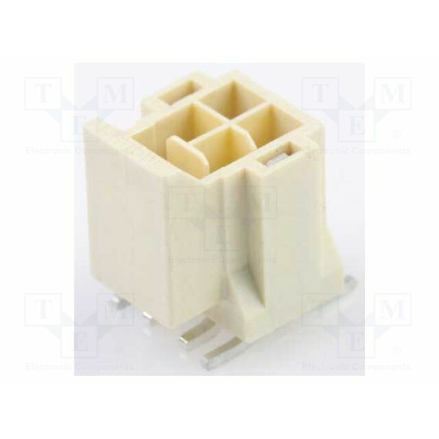 MOLEX Connector: wire-board; PIN: 4; Inom: