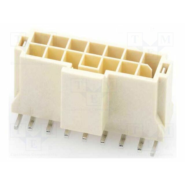 MOLEX Connector: wire-board; PIN: 14; Inom: