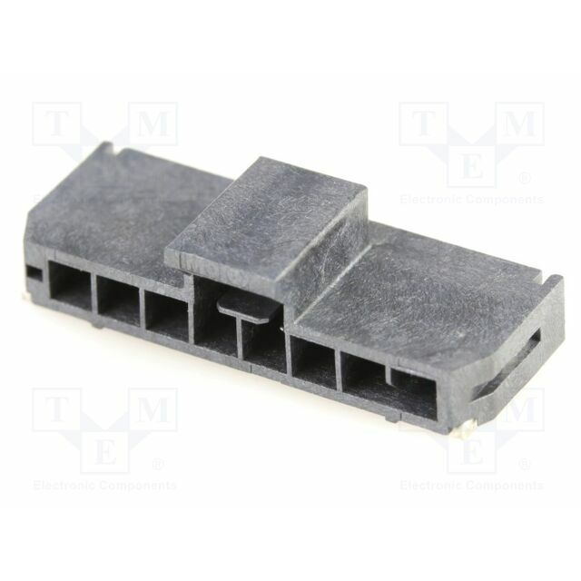 MOLEX Connector: wire-board; PIN: 8; angled