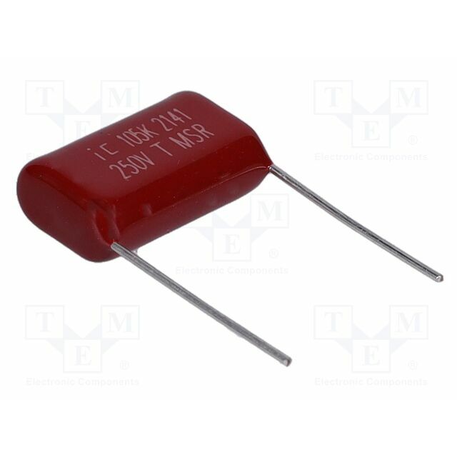 Knowles Corporation Capacitor: polyester; 1uF; 250VDC