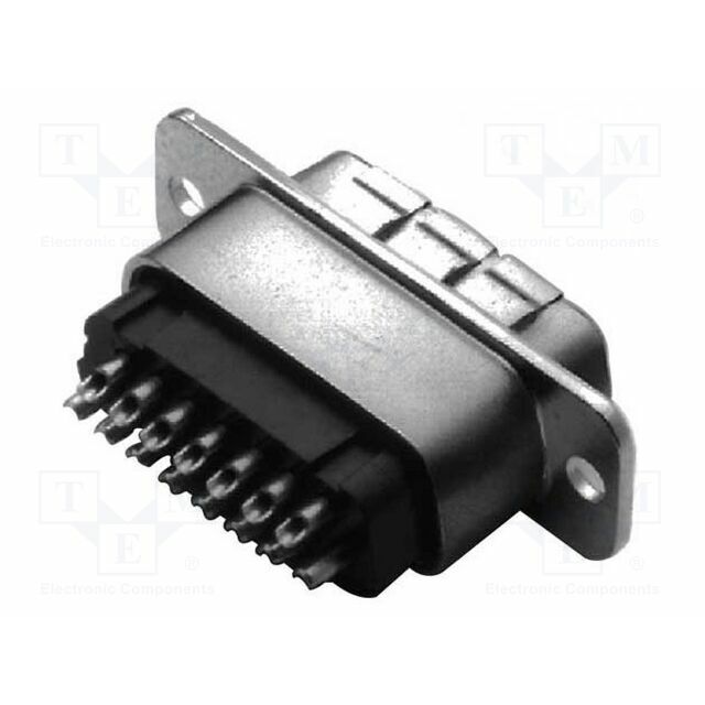 MOLEX Connector: D-Sub; PIN: 15; socket