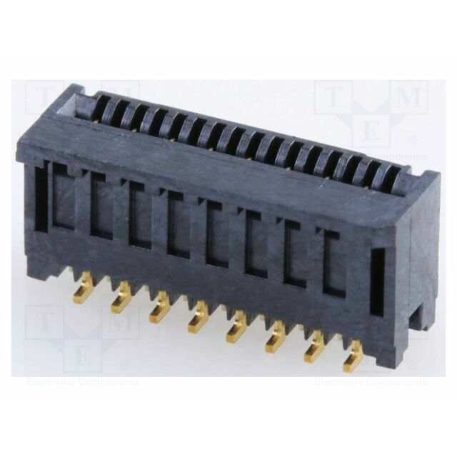 MOLEX Connector: FFC/FPC; gold-plated; SMT; 500mA