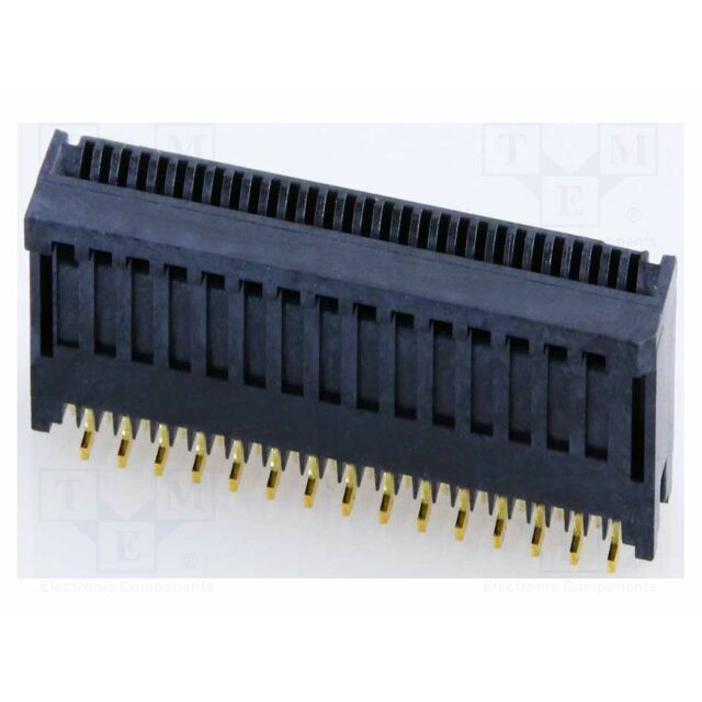 MOLEX Connector: FFC/FPC; gold-plated; SMT; 500mA