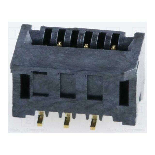 MOLEX Connector: FFC/FPC; gold-plated; SMT; 500mA
