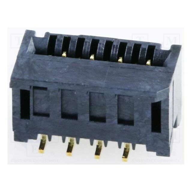 MOLEX Connector: FFC/FPC; gold-plated; SMT; 500mA