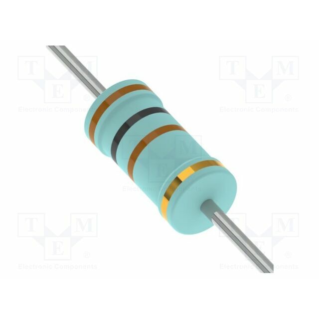 YAGEO Resistor: wire-wound; 100Ω; 2W; ±5%