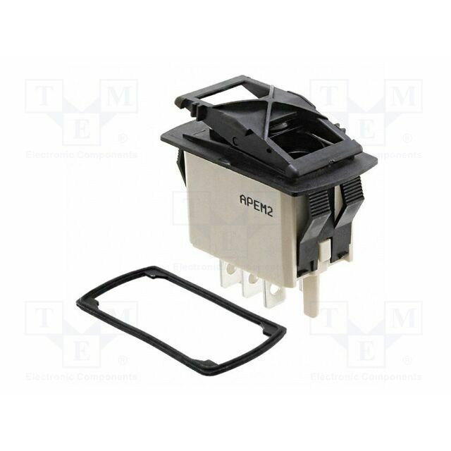 IDEC ROCKER; DPDT; (ON)-OFF-(ON); IP68; KR