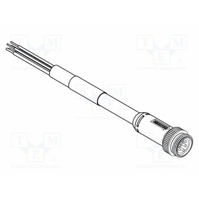 MOLEX Socket; male; PIN: 4; unshielded
