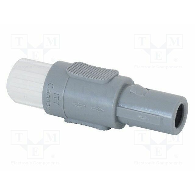 ITT CANNON Connector: circular; plug; male