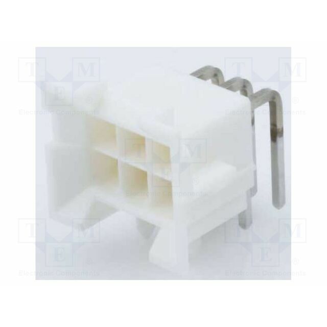MOLEX Connector: wire-board; PIN: 6; Inom: