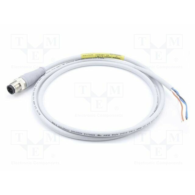 MOLEX Connector: M12; socket; male; MICRO