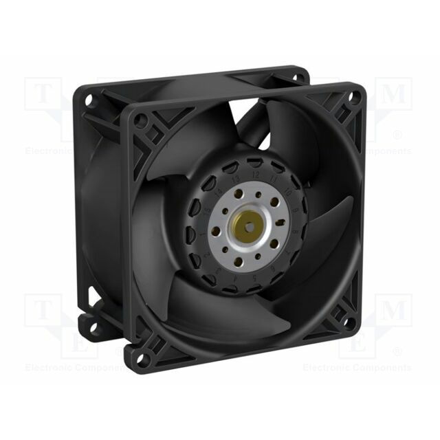 EBM-PAPST Fan: DC; axial; 48VDC; 76dBA