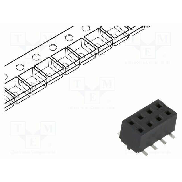 MOLEX Connector: PCB-cable/PCB; socket; female; PIN: