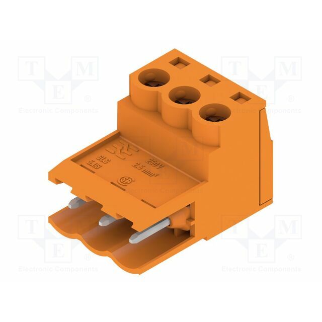 WEIDMÜLLER Connector: pluggable terminal block; male