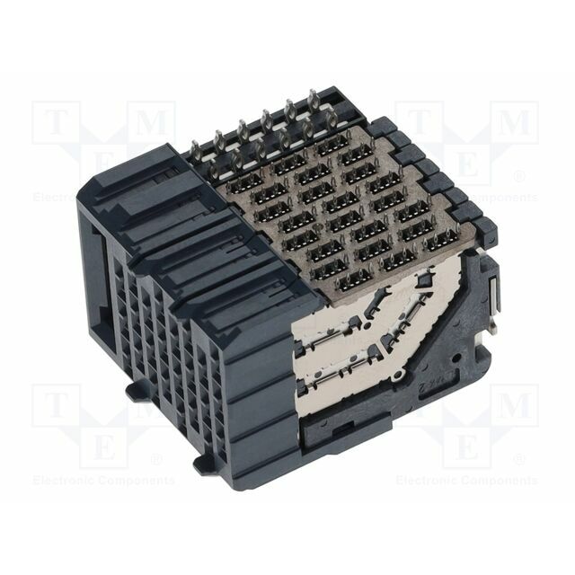 MOLEX Connector: DIN 41612; socket; angled