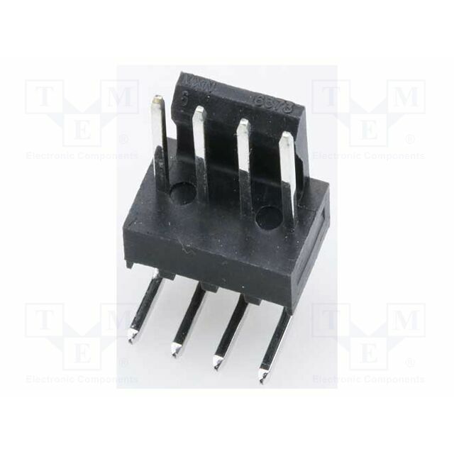 MOLEX Connector: wire-board; male; PIN: 4