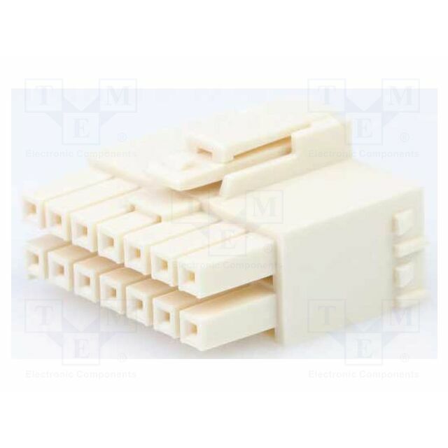 MOLEX Connector: wire-wire; female; PIN: 14