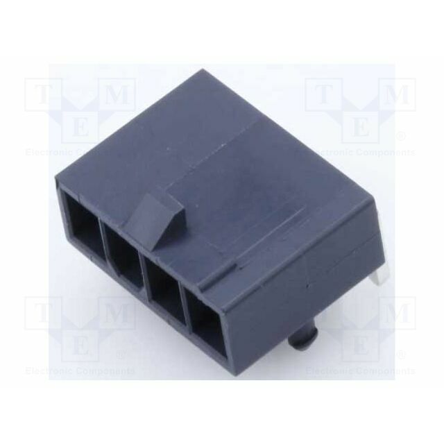 MOLEX Connector: wire-board; male; PIN: 4