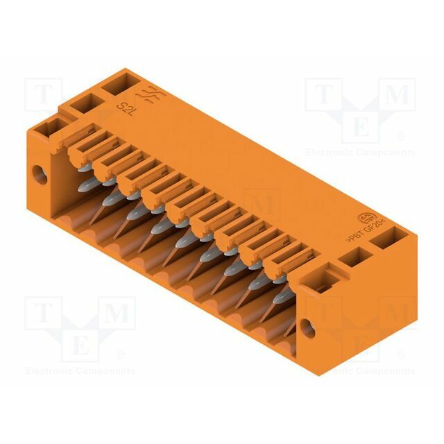 WEIDMÜLLER Connector: pluggable terminal block; male
