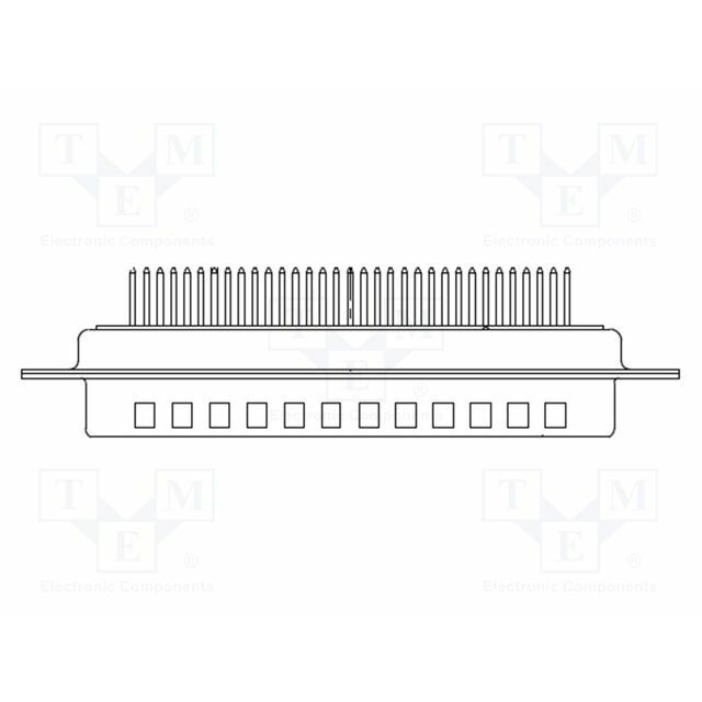 MOLEX Connector: D-Sub; PIN: 50; plug