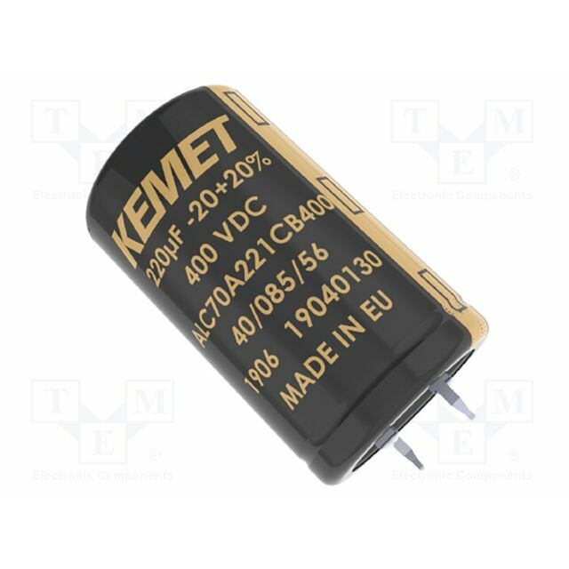 YAGEO Capacitor: electrolytic; low ESR; 390uF