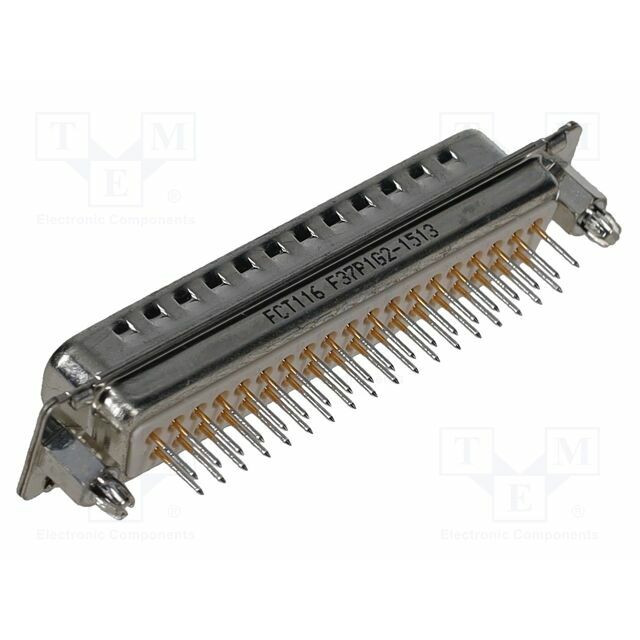 MOLEX Connector: D-Sub; straight; Plating: gold-plated