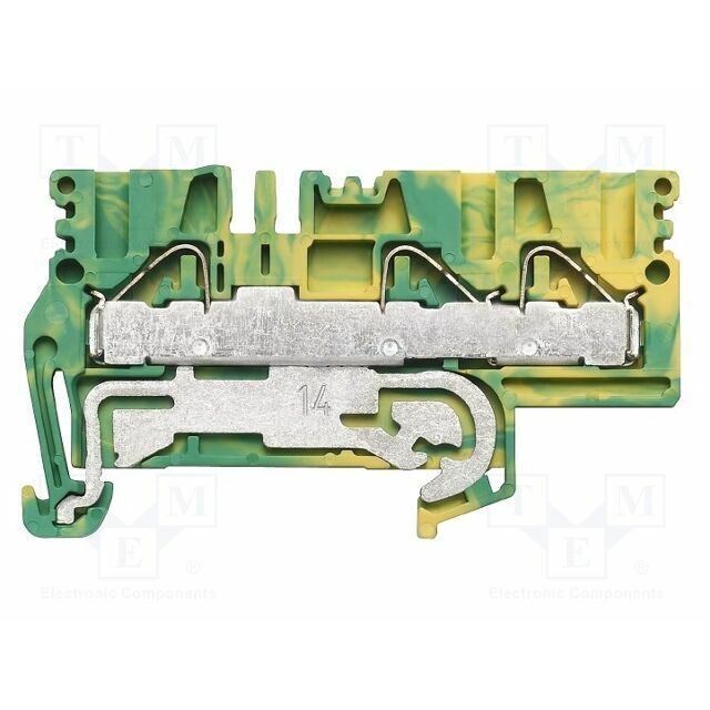 WEIDMÜLLER Splice terminal: rail; P; push-in