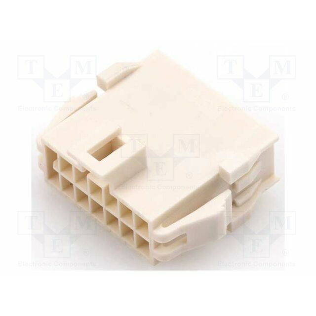 MOLEX Connector: wire-wire; plug; male; PIN: