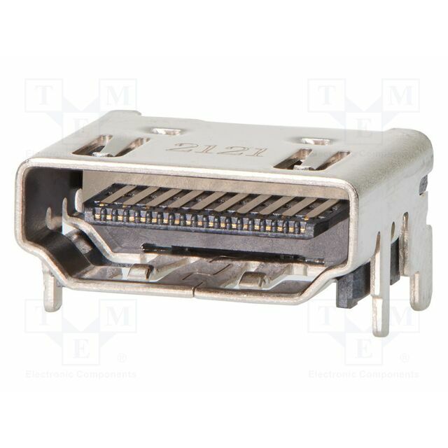 MOLEX Female; shielded; PIN: 19; gold-plated