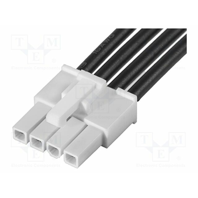 MOLEX Connector: wire-wire; female; PIN: 4