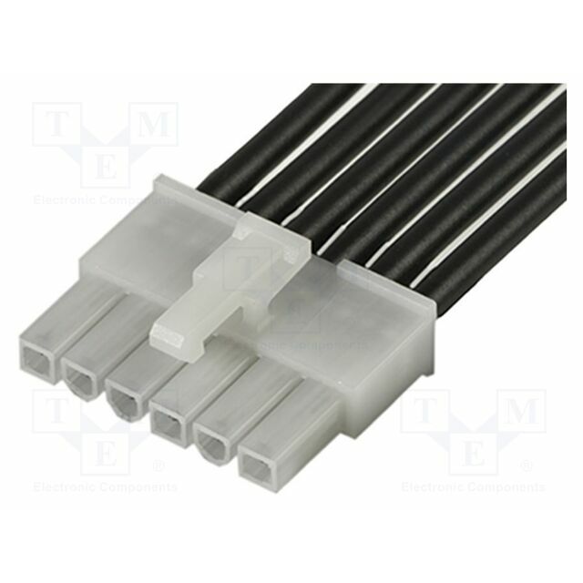 MOLEX Connector: wire-wire; female; PIN: 6