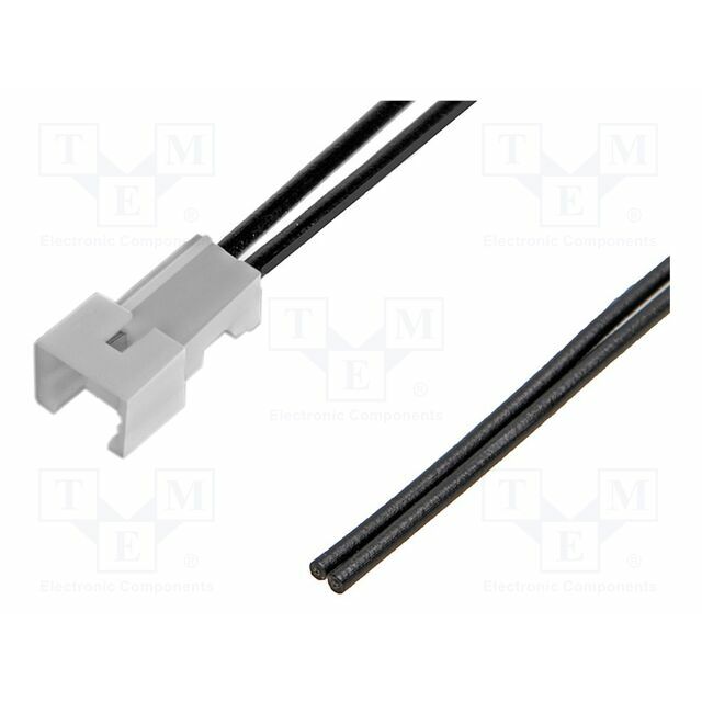 MOLEX Plug; male; PIN: 2; crimped