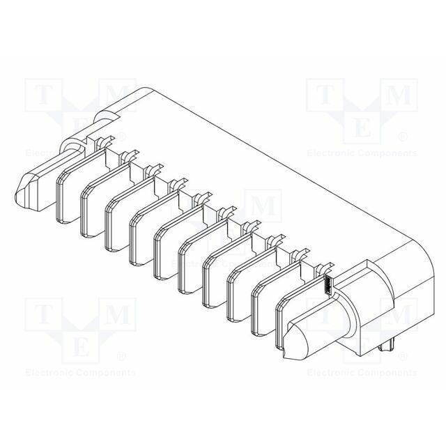 MOLEX Plug; male; 125V; PIN: 7