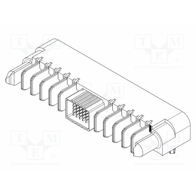 MOLEX Plug; male; 125V; PIN: 21