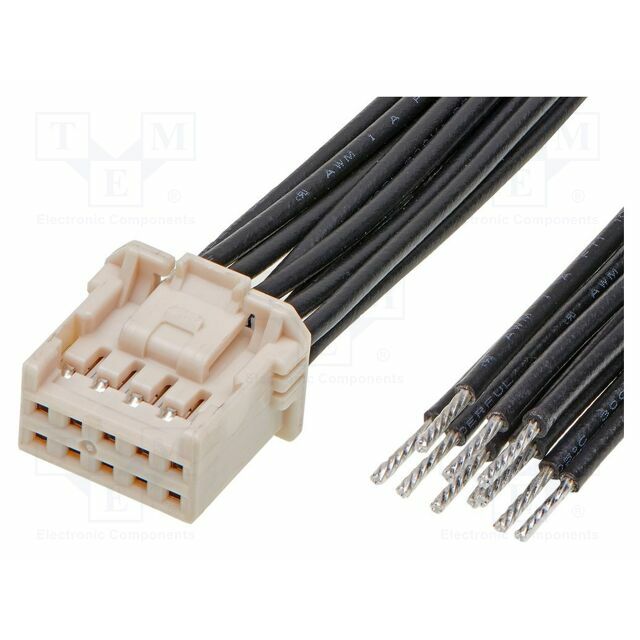 MOLEX Male; PIN: 10; Inom: 2A