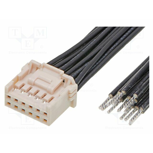 MOLEX Male; PIN: 12; Inom: 2A