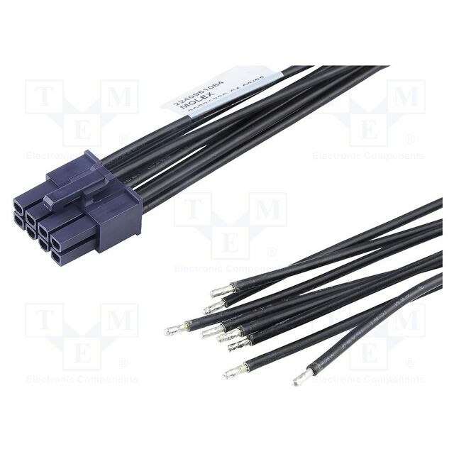 MOLEX Connector: wire-wire; PIN: 8; Inom: