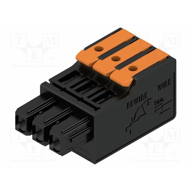 WEIDMÜLLER Connector: pluggable terminal block; socket