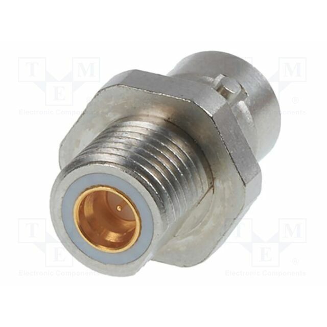 Adapter; brass; Plating: gold; Plating: gold-plated