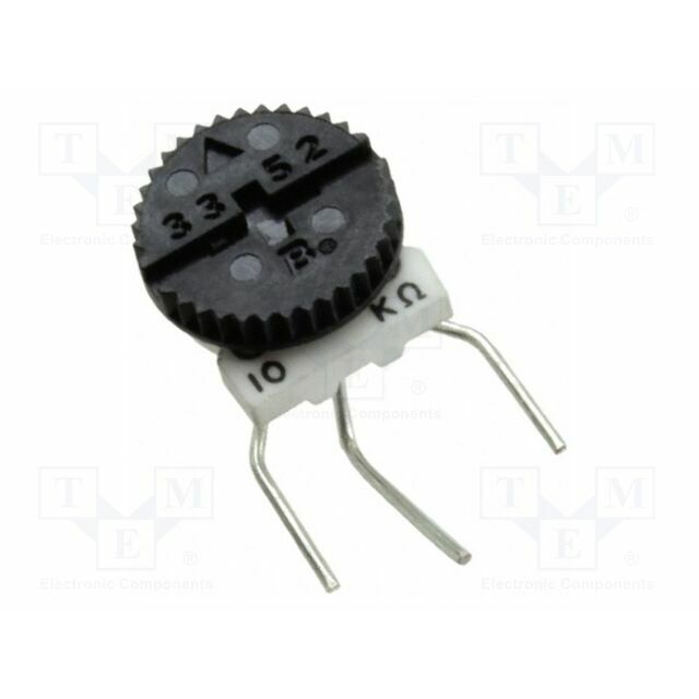 BOURNS Potentiometer: mounting; 5kΩ; single turn