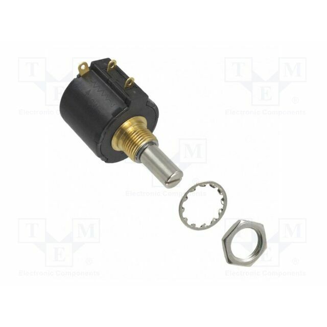 BOURNS Potentiometer: shaft; 5kΩ; multiturn; 2W