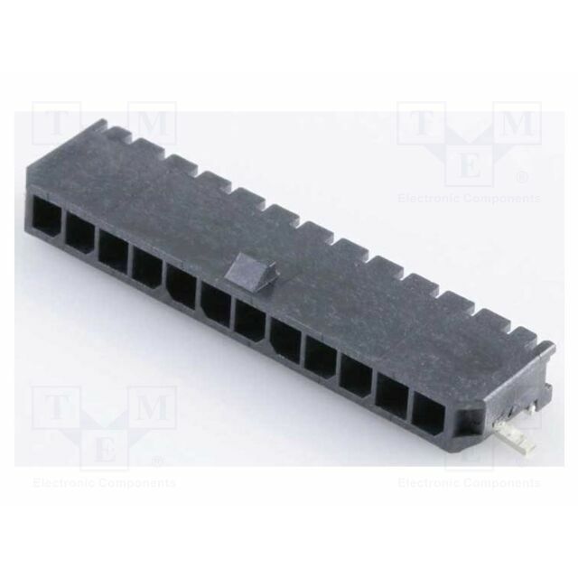 MOLEX Connector: wire-board; male; PIN: 12