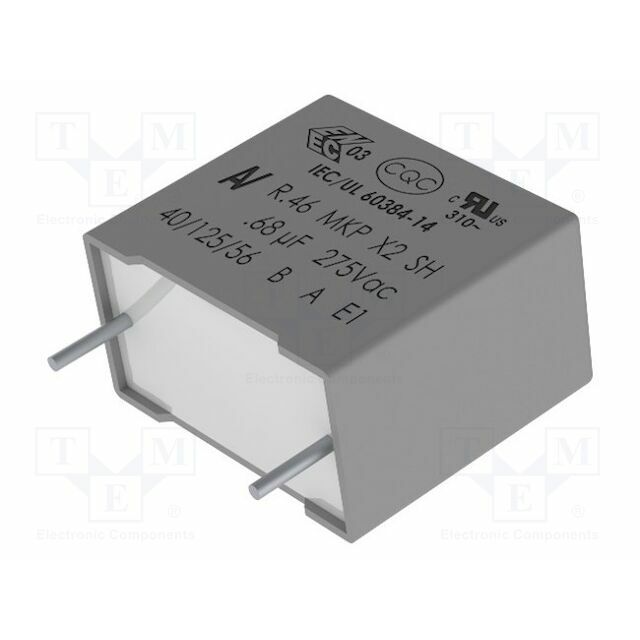 YAGEO Capacitor: polypropylene; X2; R46; 330nF
