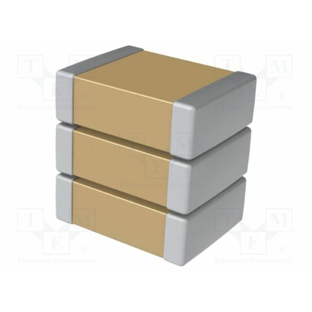 YAGEO Capacitor: ceramic; 660nF; 100VDC; C0G