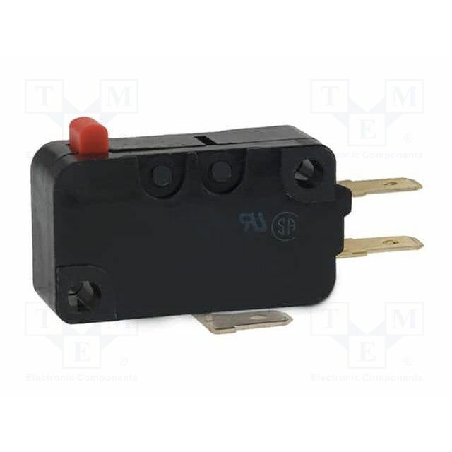 OMRON Microswitch SNAP ACTION; SPST-NC; ON-(ON)
