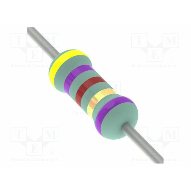 YAGEO 4.7kΩ; ±5%; 5W; THT