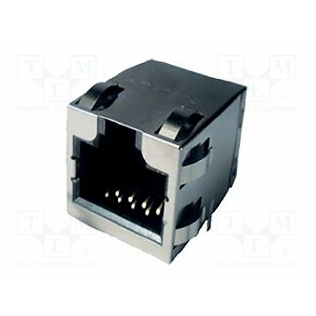 AMPHENOL Connector: RJ45; PIN: 8; Cat